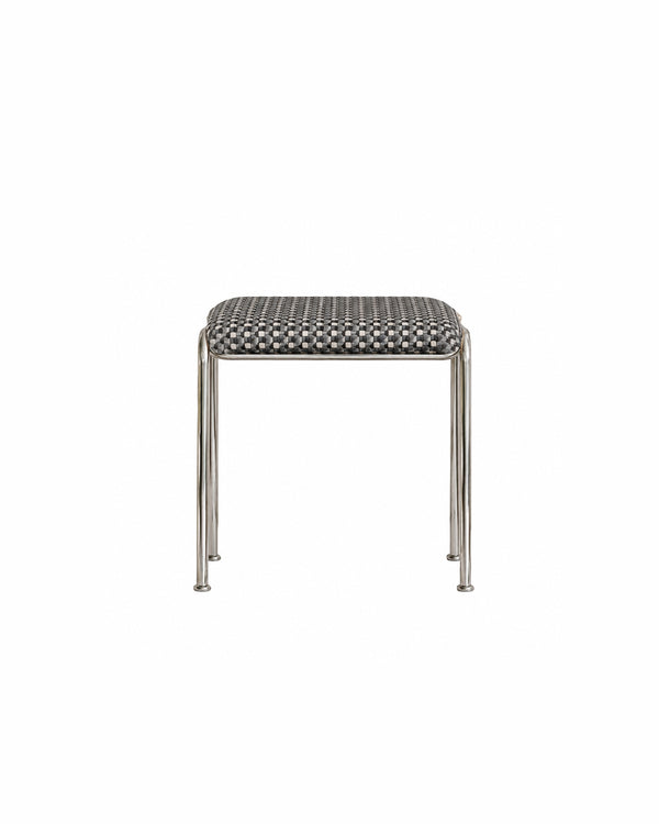 Mingdian Bauhaus Stainless Steel Stool