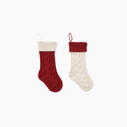 Large Christmas Hand Knitted Gift Socks