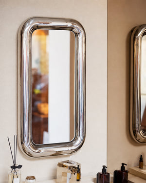 Tubular Stainless Steel Frame Mirror