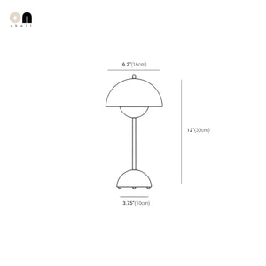 Haus Theory Dimmable Mushroom Table Lamp