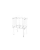 de homê Acrylic Vinyl Record Storage Side Table