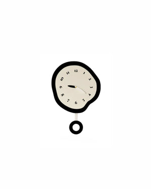 Abstract Distorted Pendulum Silent Wall Clock