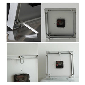 Studio Lima Bauhaus Industrial Retro Square Clock