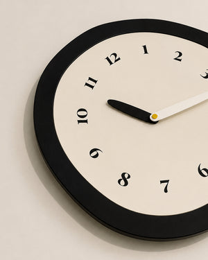 Abstract Distorted Pendulum Silent Wall Clock