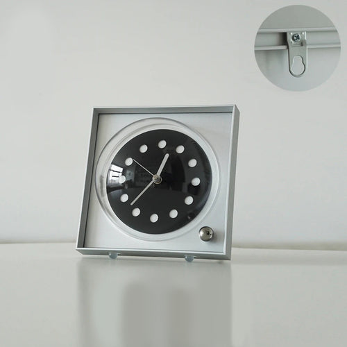 Studio Lima Bauhaus Industrial Retro Square Clock