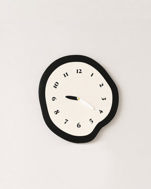 Abstract Distorted Pendulum Silent Wall Clock