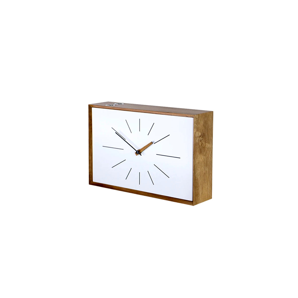 Yū Tokyo Acacia Wood Wall & Table Clock