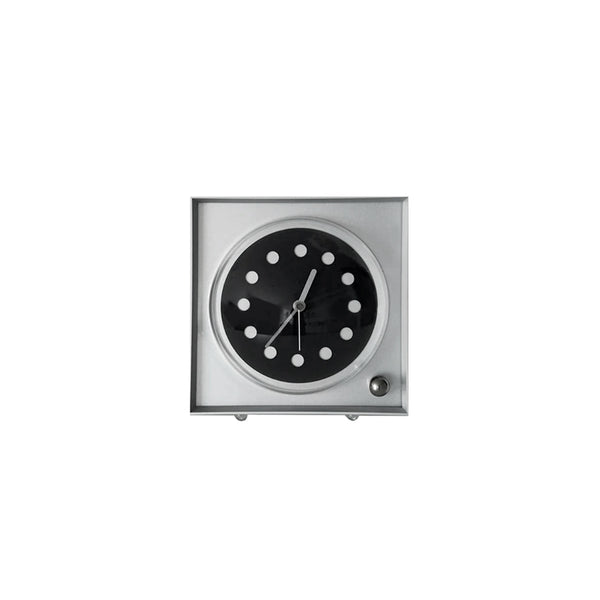 Square Bahaus Clock Studio Lima Bauhaus Industrial Retro Square Clock