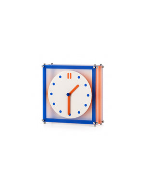 de homê Acrylic Corner-Mount Wall Clock