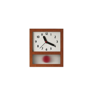 MCM Wooden Pendulum Table Wall Clock