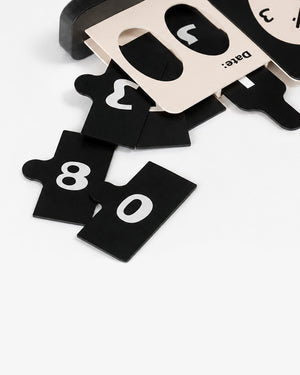 Modü Acrylic Flipside Duo Clock