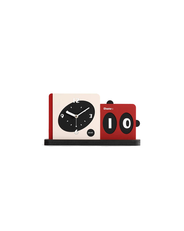 Modü Acrylic Flipside Duo Clock