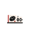 Modü Acrylic Flipside Duo Clock