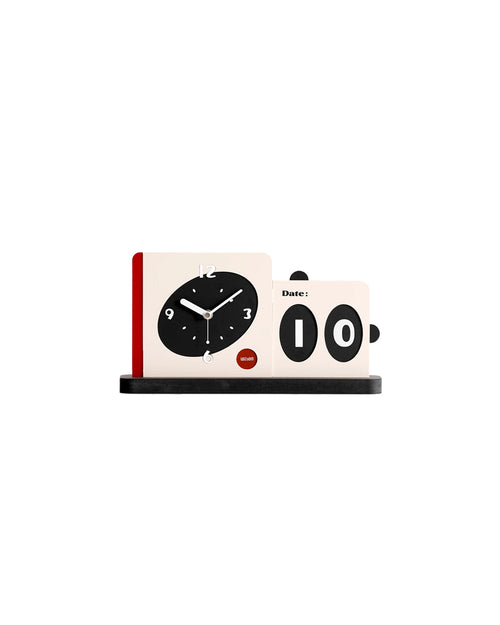 Modü Acrylic Flipside Duo Clock