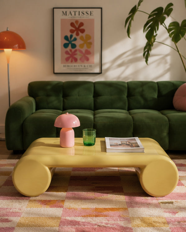 Japanese Modern Tatami Style Color Coffee Table