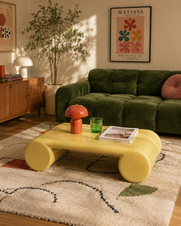 Japanese Modern Tatami Style Color Coffee Table