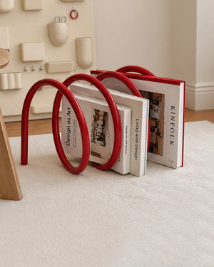 Modü Coiled Metal Magazine Rack