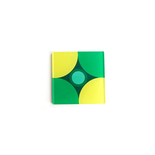 CMYD Acrylic Circle Bauhaus Color Coaster