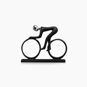 Radfahrer Figur Skulptur