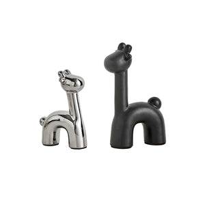 Nordic Abstract Deer Christmas Statue