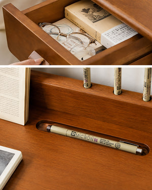 do-ma Japanese MCM Walnut Y-Leg Desk