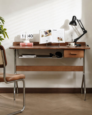 do-ma Japanese MCM Walnut Y-Leg Desk