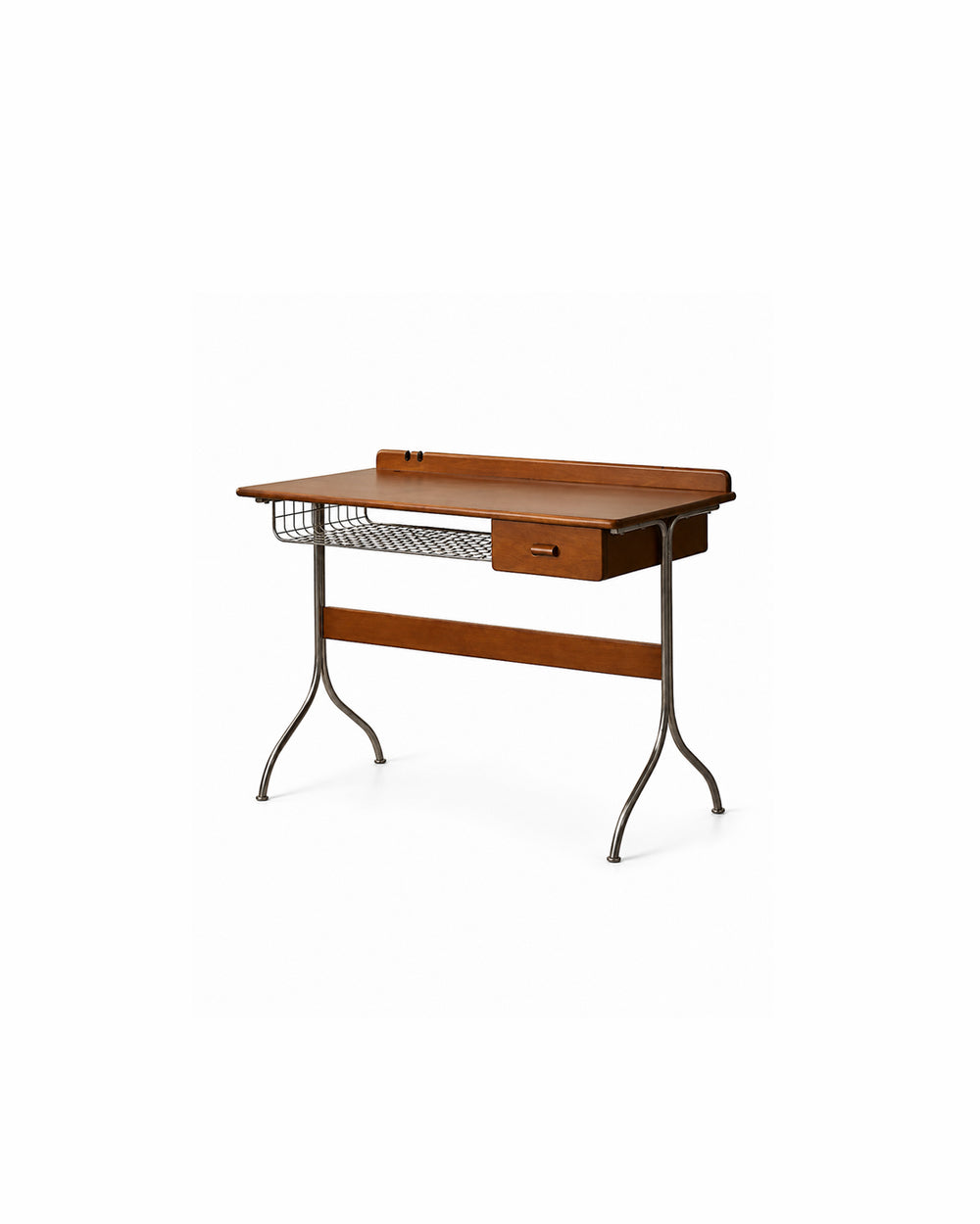 do-ma Japanese MCM Walnut Y-Leg Desk