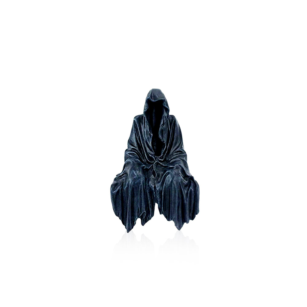 Grim Reaper with Black Robe Nightcrawler Statue