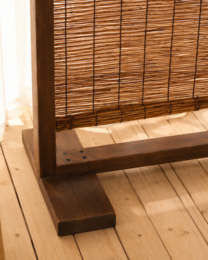 Noren Craft Natural Reed Room Divider