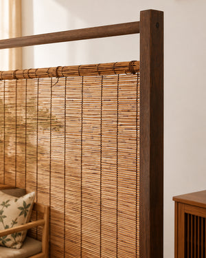 Noren Craft Natural Reed Room Divider