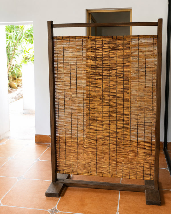 Noren Craft Natural Reed Room Divider
