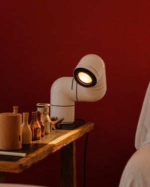 Articulating Pipe Floor Table Wall Lamp