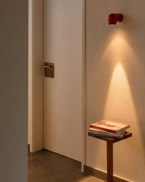 Articulating Pipe Floor Table Wall Lamp