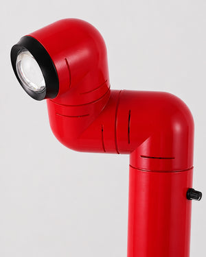 Articulating Pipe Floor Table Wall Lamp