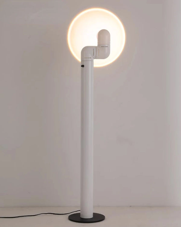 Articulating Pipe Floor Table Wall Lamp