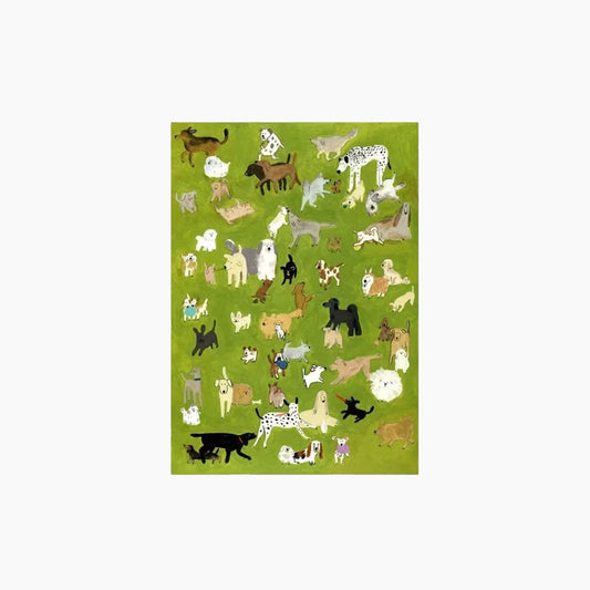 Dogs Park Day Rug