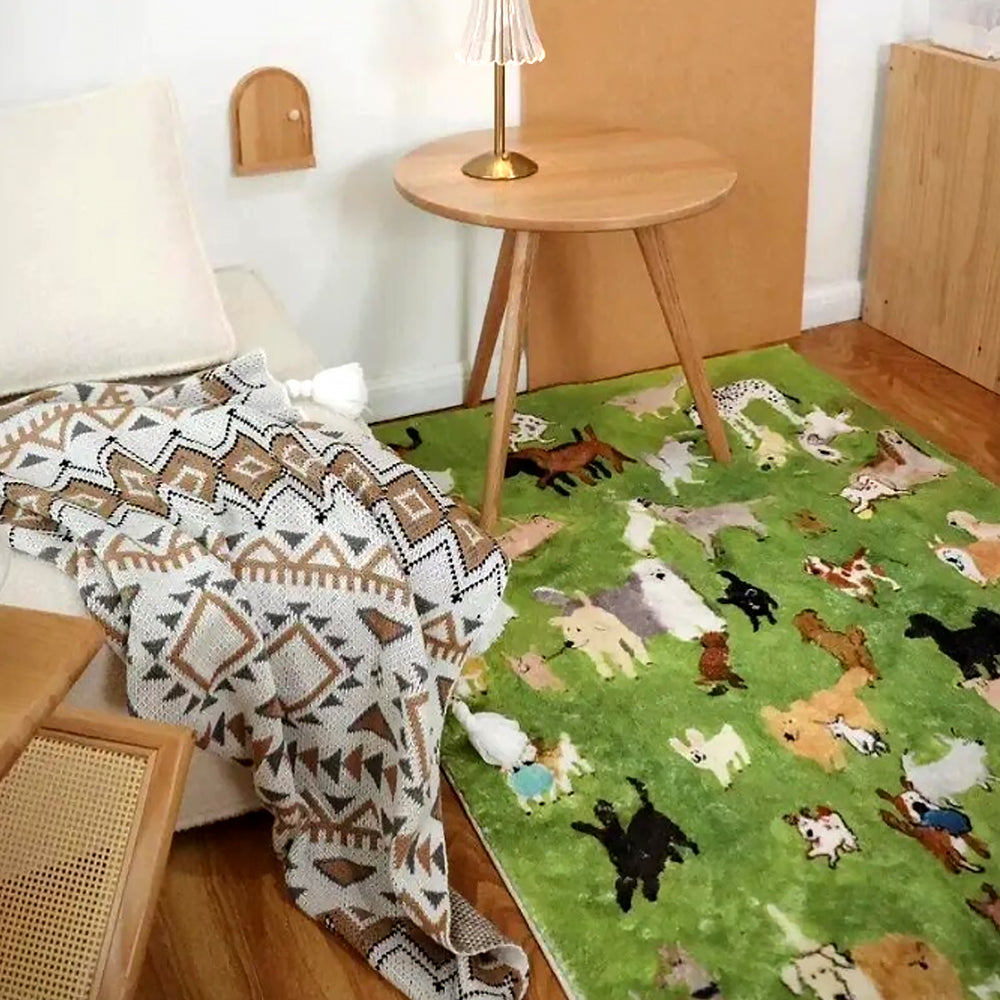 Dog Park Day Rug
