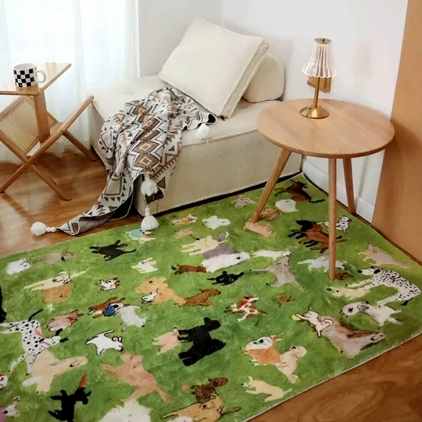 Dogs Park Day Rug