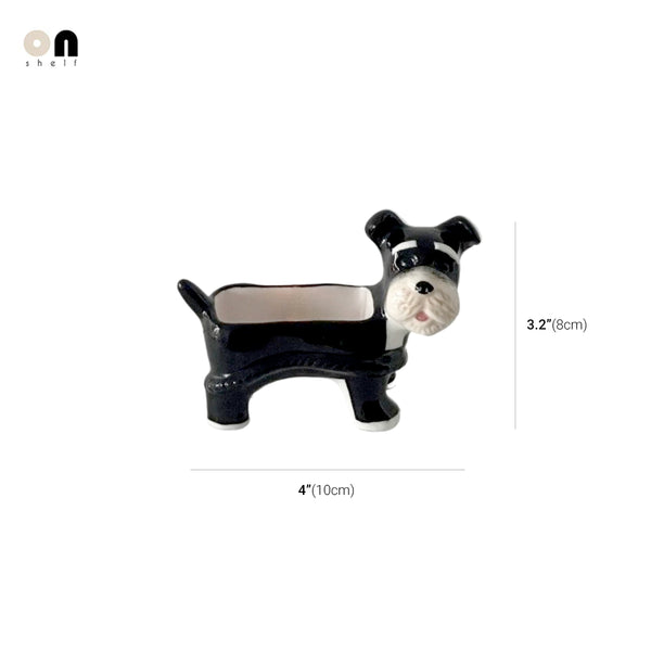 Schnauzer Ceramic Mini Bowl