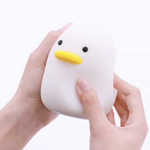 Silicone Dull Duck Night Light