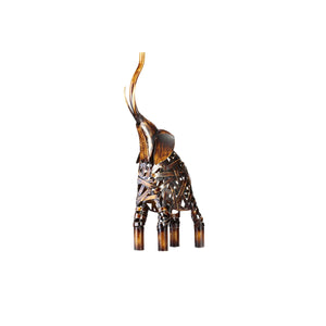 Metal Weaving Elephant Home Decor Sculpture