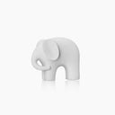 White Nordic Elephant Statue