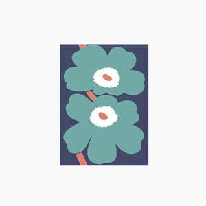 Vintage Nordic Flower Area Carpet