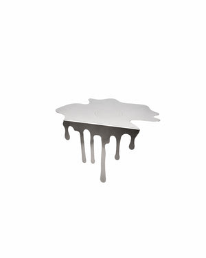 Modü Stainless Steel Melting Plate Sculpture Coaster
