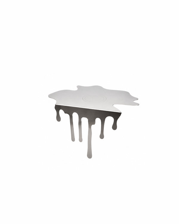 Modü Stainless Steel Melting Plate Sculpture Coaster