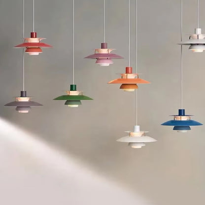 Danish Design Color Umbrella Ceiling Fixture