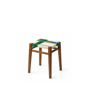 UOSU Woven Cord Square Stool