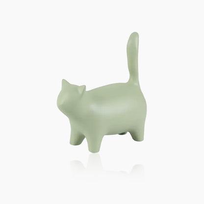 Minimalistic Sitting Cat Sculpture