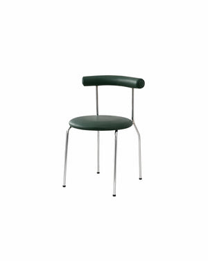 Nordic Minimalistic Low Profile Metal Frame Chair