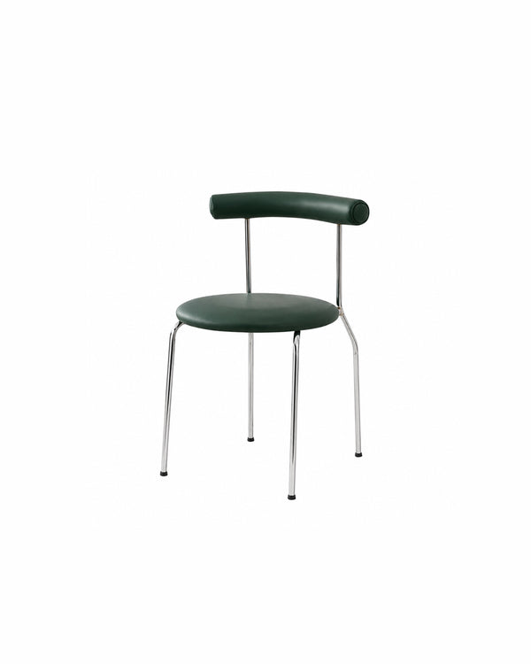 Nordic Minimalistic Low Profile Metal Frame Chair